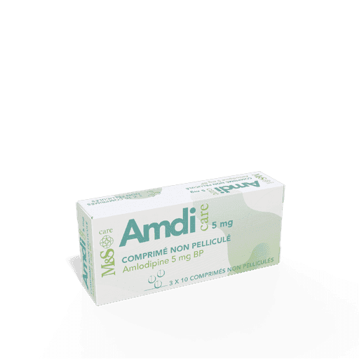 Boîte de AmdiCare 5mg M&S Care