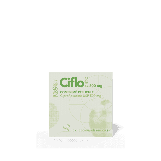 Boîte de CifloCare 500mg M&S Care