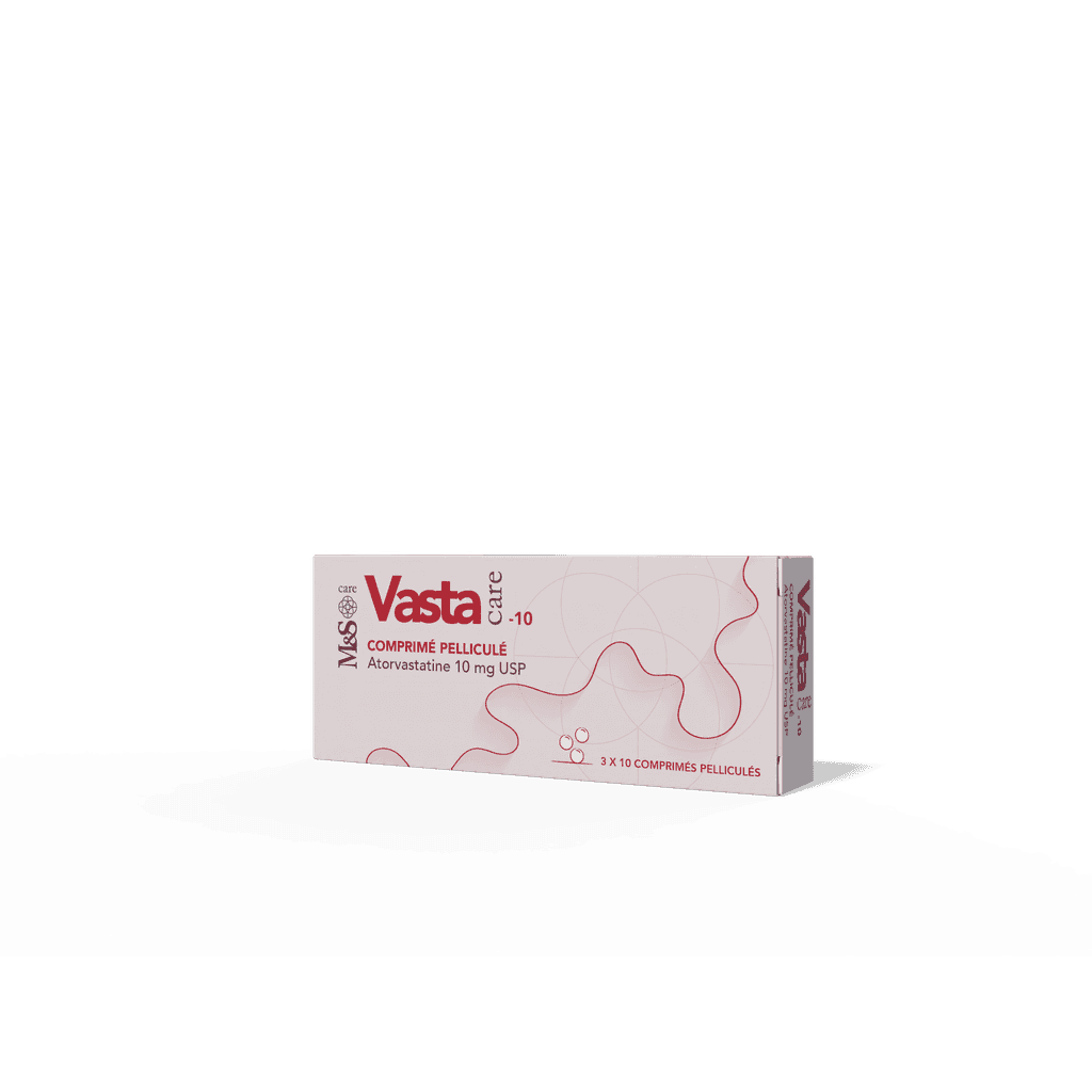 Boîte de VastaCare 10mg M&S Care