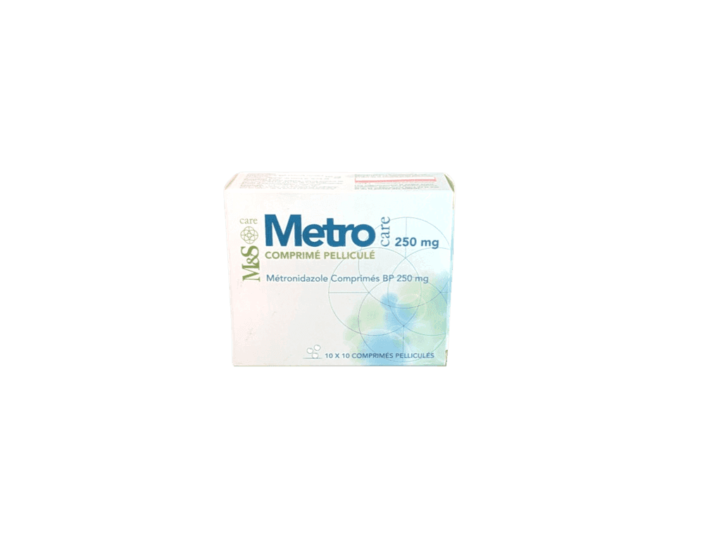 Boîte de MetroCare 250mg M&S Care